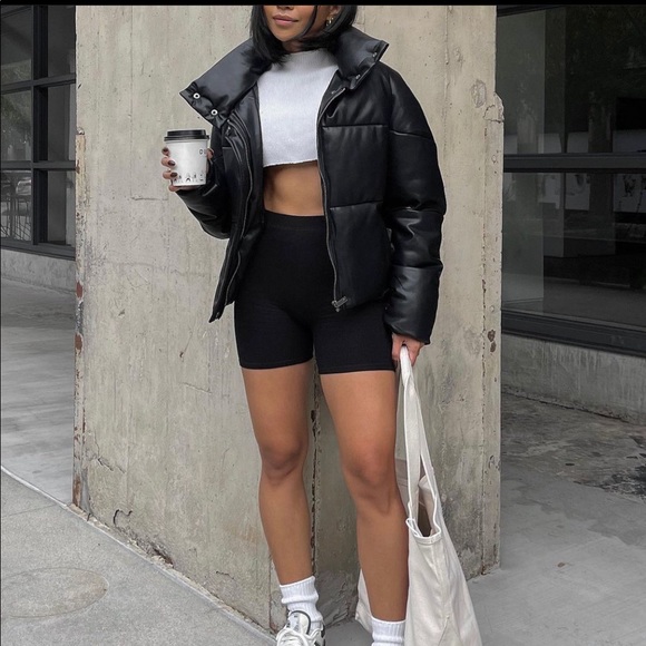 Apparis Jemma Black Faux Vegan Leather 